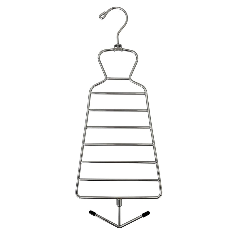 Multi-Purpose Space-Saving Hanger With Bottom Spinner Hook | Scarf And Tie Holde