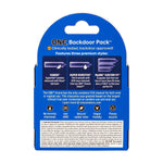 Backdoor 3Ct. | Bundle Of 6 | The First Condoms Approved For Anal Use | Try Vanish Hyperthin, Super Sensitive And My Custom Fit Size Code 55G