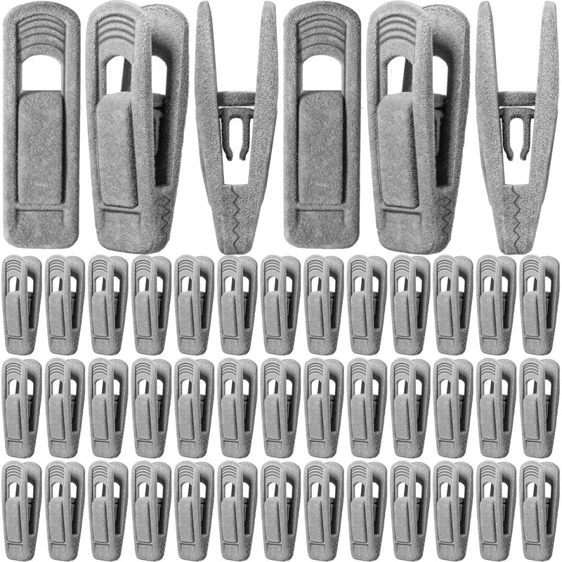 80 Pcs Velvet Hangers Clips Strong Fingers Clips Bulk Non Slip Velvet Pants Hang