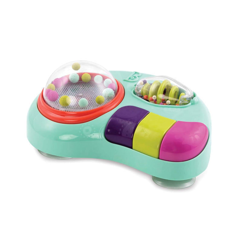 B. Baby Baby Activity Station High Chair Suction Cup Toy With Music & Light