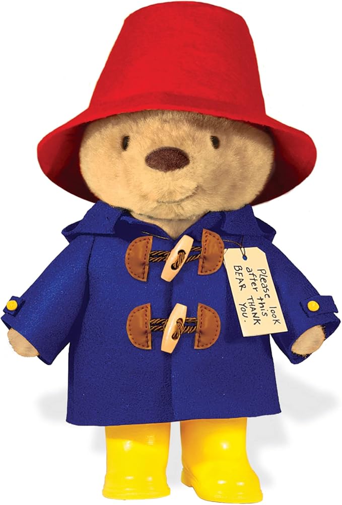YOTTOY Paddington Bear Collection | Classic Paddington Bear Soft Stuffed Animal Plush Toy - 10”H