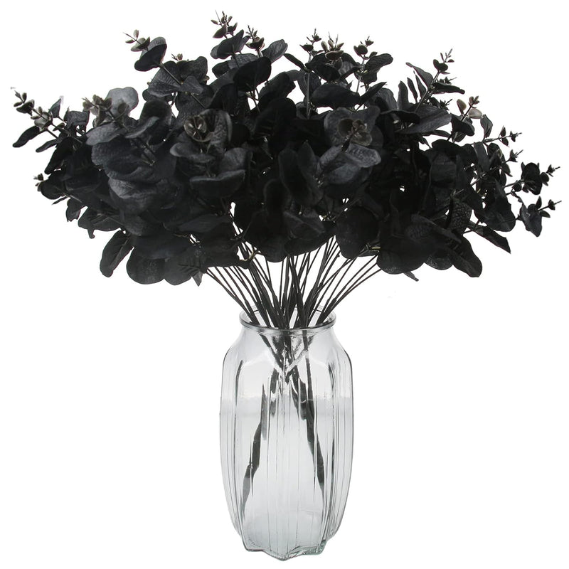 Artificial Eucalyptus Stem Real Touch Leaf Faux Long Eucalyptuses Branches Wed