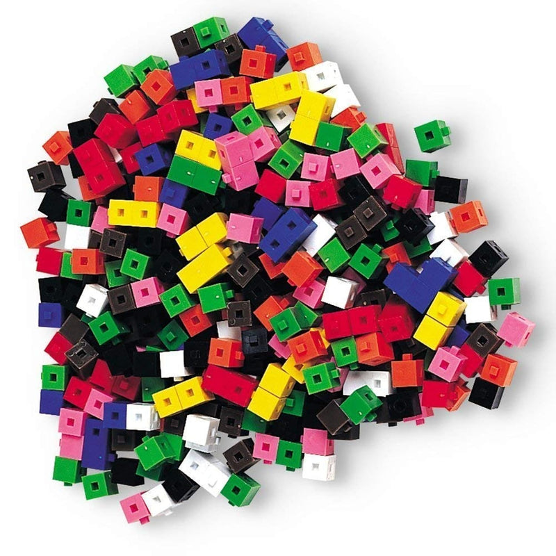 hand2mind Centimeter Cubes, Math Linking Cubes, Plastic Cubes, Snap Blocks,