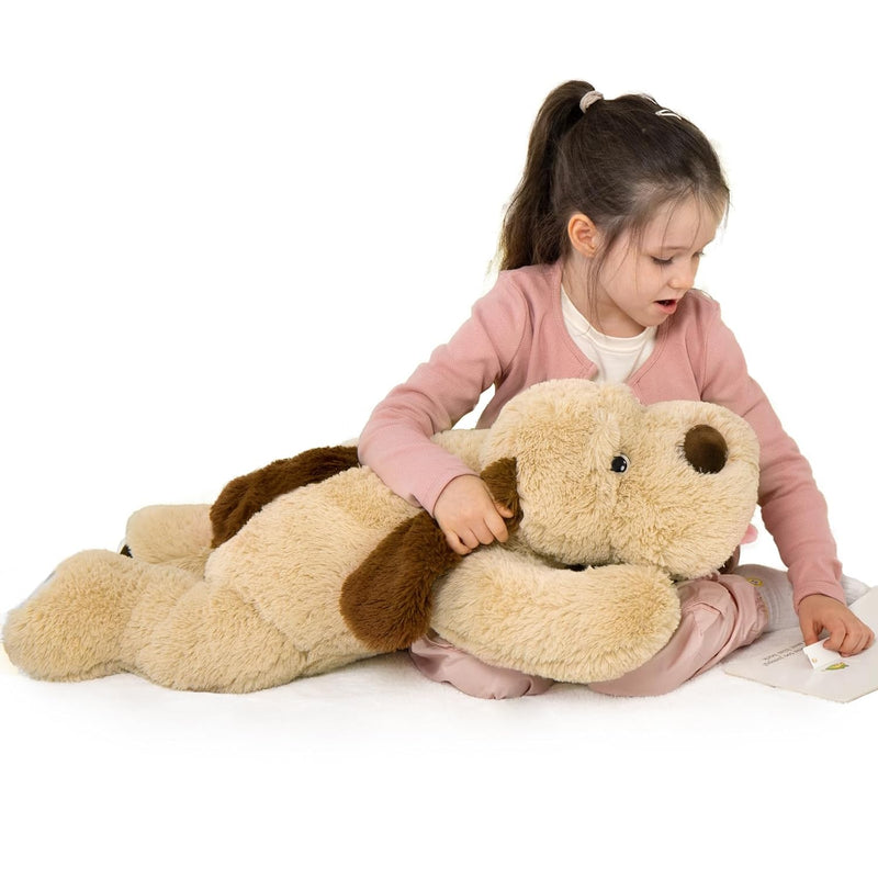 Giant Dog Plush, Life Size 31" Large Stuffed Animal Dog, Fluffy And Cuddly