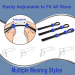 Penis Ring Silicone Cock Ring Set Adjustable Cockring Sex Toys 9 Pcs Cock Rings For Men Erection Long Lasting Stronger Adult Toys Cock Sexual Stimulation Device For Men Or Couple (Dark Blue)