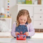 Marvel Spidey and His Amazing Friends Glow Tech Web-Crawler Toy Car, with Spidey Action Figure, Preschool Toys, Super Hero Toys for 3 Year Old Boys and Girls and Up, Lights & Sounds