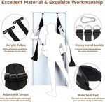 Adjustable Door Swing with Padded Seat & Support Straps for Couples