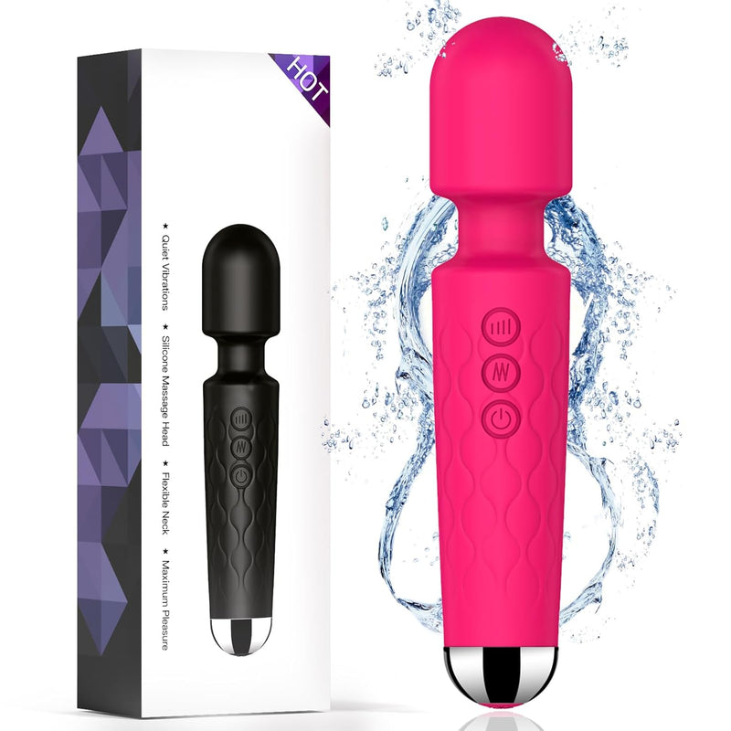 Mini Wand Vibrator, Sex Vibrator Wand Strong Vibrator With Waterproof BlessMyBucket Mini Wand Vibrator, Sex Vibrator Wand Strong Vibrator With Waterproof BlessMyBucket