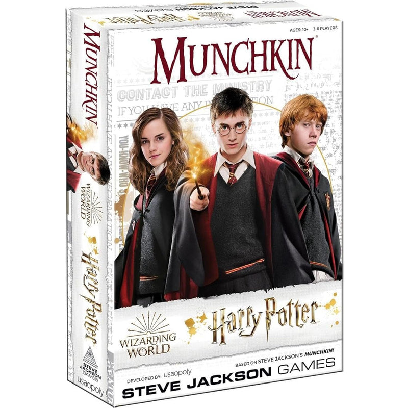Munchkin Harry Potter Board Game | Officially Licensed Harry Potter Gift |
