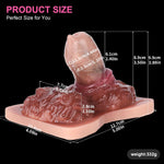 Grinder Sex Toy - Dick Toy, Sit And Ride Dildo Pillow, Wearable Clitoral Stimulator & Anal Massage, Soft Silicone Grinding Sex Toy For Lesbian & Couples