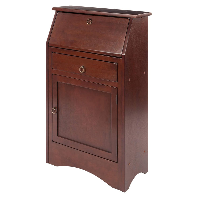 Wood Regalia Home Office, Walnut, Secretary Desk