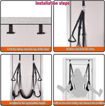 Adjustable Door Sex Swing with Padded Support – Erotic Sling for Couples, 300lbs Limit