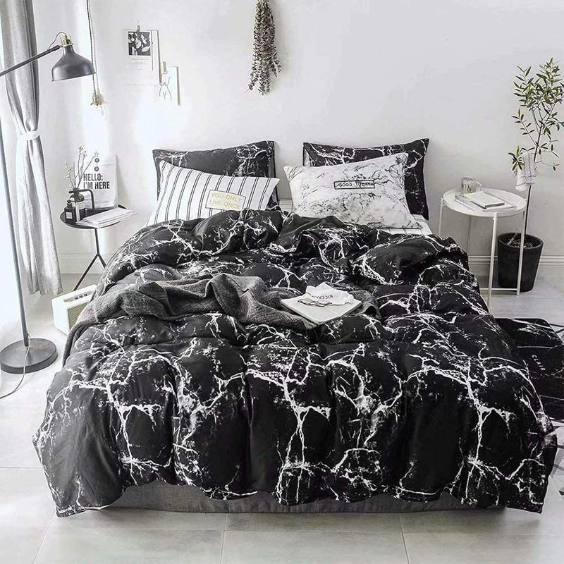 Black Marble King Size Comforter Set Black Bedding Comforter Sets Black Bed Co