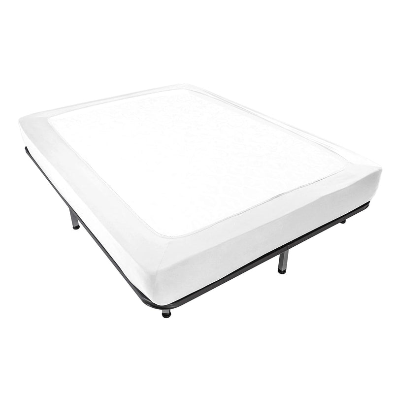 Box Spring Cover King Size - Jersey Knit & Stretchy Wrap Around 4 Sides Bed Sk