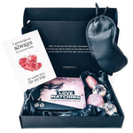 Date Night Box For Couples - Elegant Date After Dark Box Including Relaxation Kit And Game For Couples