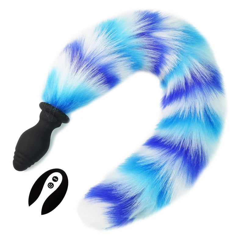Fox Tail, Butt Plug With Smooth Long Fox Tail Anal Sex Toys Role Play Flirting Animal Tail/Anal Plug Fox Tail Sex Toys For Women/Cosplay Play-Mix Colors5