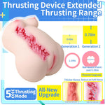 Male Masturbator Sex Doll Automatic 5 Thrusting Adult Sex Toys Pussy Realistic Vagina Waterproof 4.38 Lb