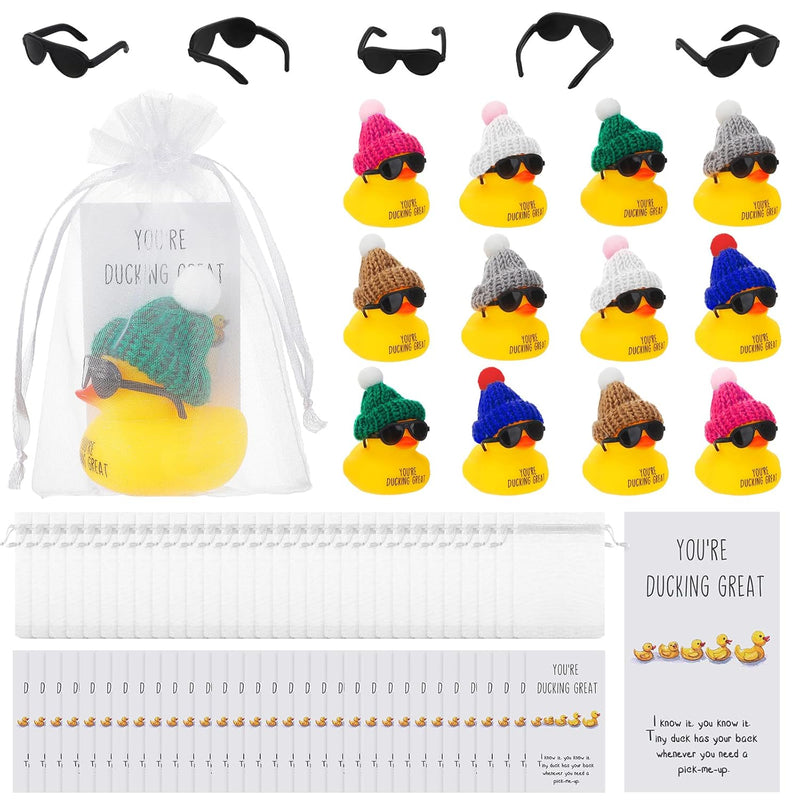 Deekin 30 Sets Thank You Gift Set You're Ducking Great Cheer up Cards Mini
