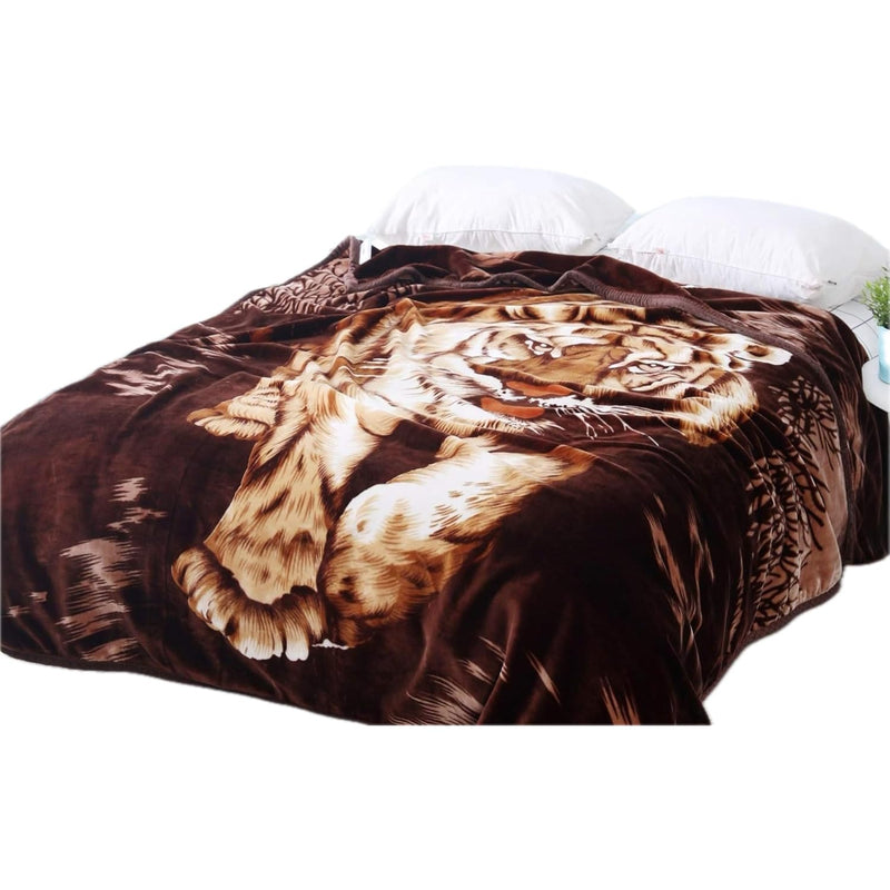 Tiger Blanket Mink Blanket Korean Blanket Heavy Blankets Queen Size Tiger Thro