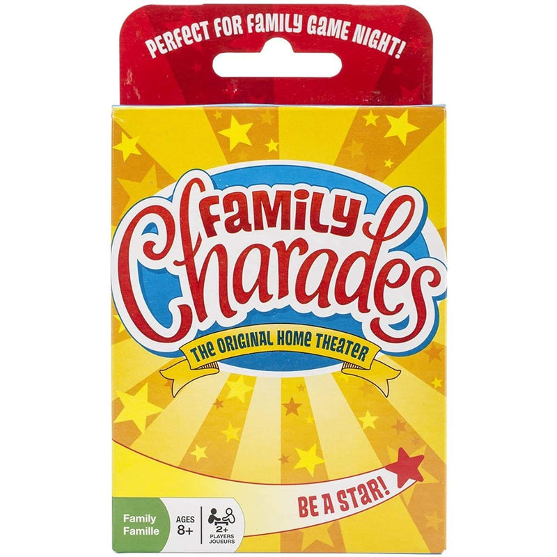 Outset Media Family Charades Card Game Travel Friendly - Includes Over 300