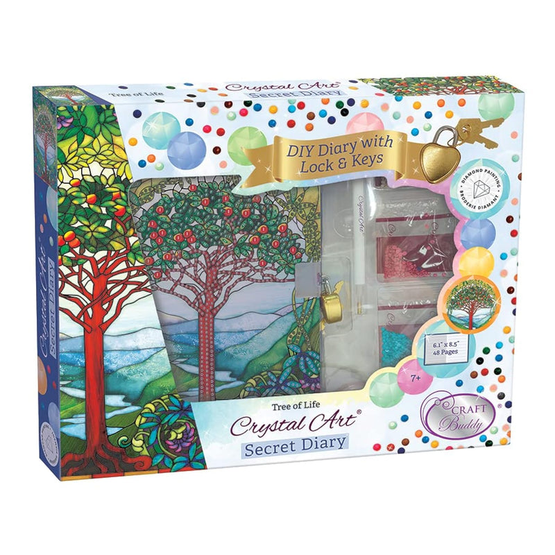 Tree of Life Diamond Painting Kit for Adults and Kids Ages 8 and Up