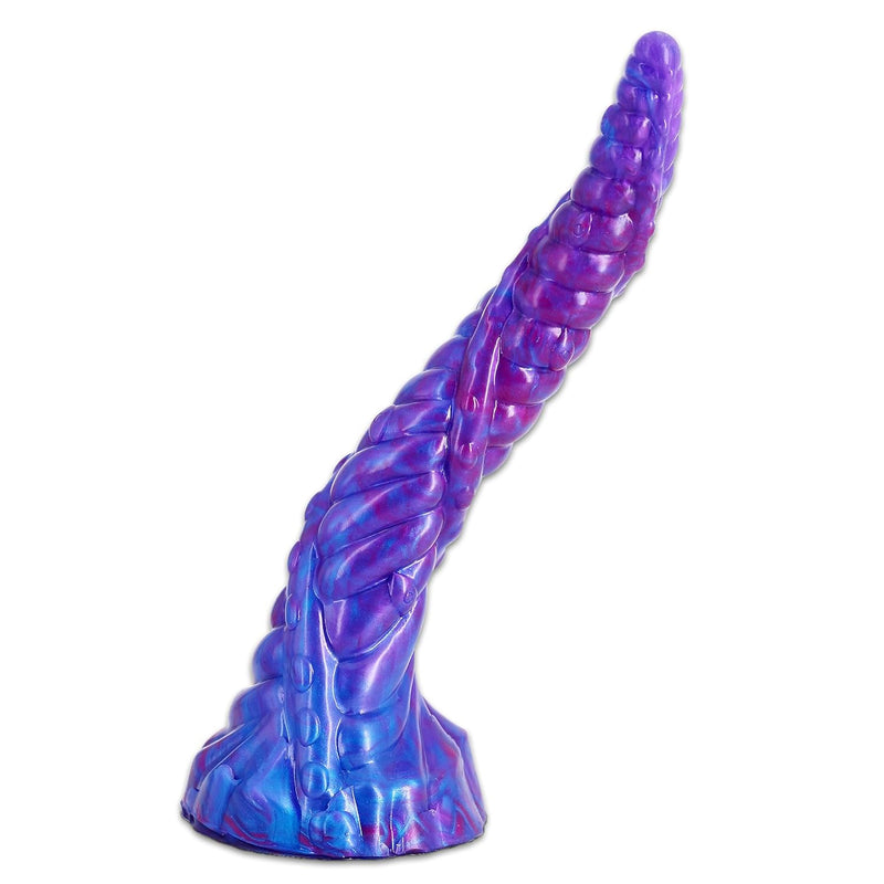 11Inch Long Anal Dildo With Suction Cup, Thrusting Silicone Unicorn Unisex Dildos Anal Beads Plug For Beginners Anal Training G-Spot Stimulation