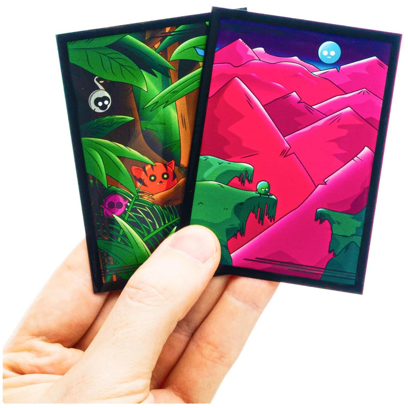 Doomsleeves Premium Card Sleeves For Card Game, 300 Clear & Designed Protec