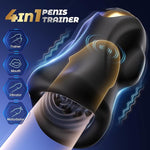App-Controlled Male Masturbator & Glans Vibrator with 9 Modes and Triple Motors