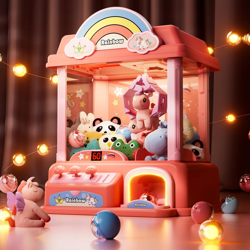 Claw Machine For Kids And Adults With Mini Prizestoys For Ages 8 13 Girlsca