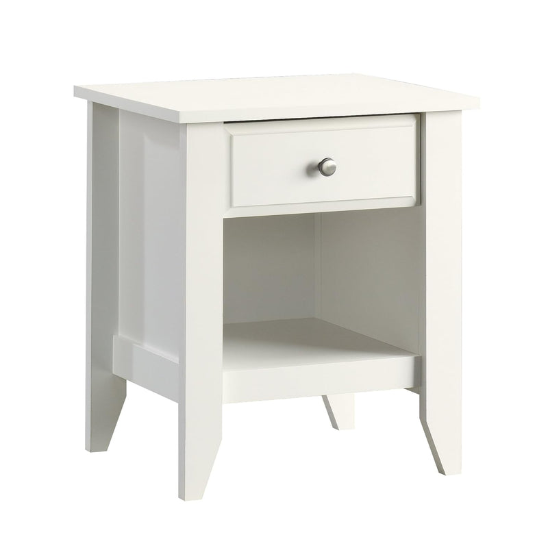 Shoal Creek Night Stand, Soft White Finish
