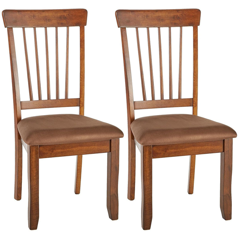Signature Design By Ashley Berringer Rustic Dining Chair With Cushions, 2 Coun