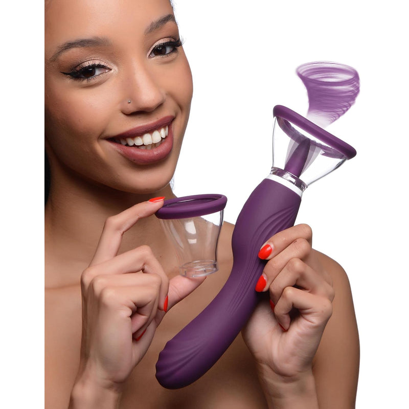 Lickgasm 8X Licking And Sucking Vibrator, Purple (Ag782)