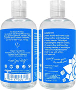 H2O Water-Based Lubricant, Glycerin-Free, Unscented Personal Lube, 8.5 Oz