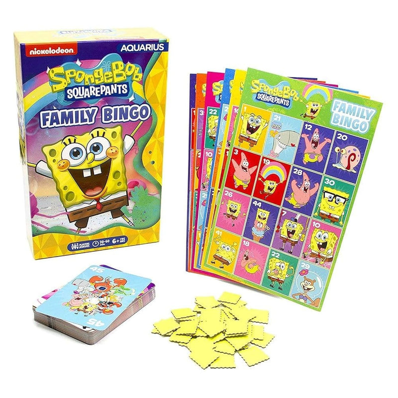 AQUARIUS - SpongeBob SquarePants Family Bingo Game
