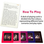 50 Sex Games Position Cards Couple Games For Adults, Romantic Date Night Ideas, Intimate Adult Card Game For Lovers, Sexy Gift For Couples, Dice & Board Games For Adult Bedroom Fun