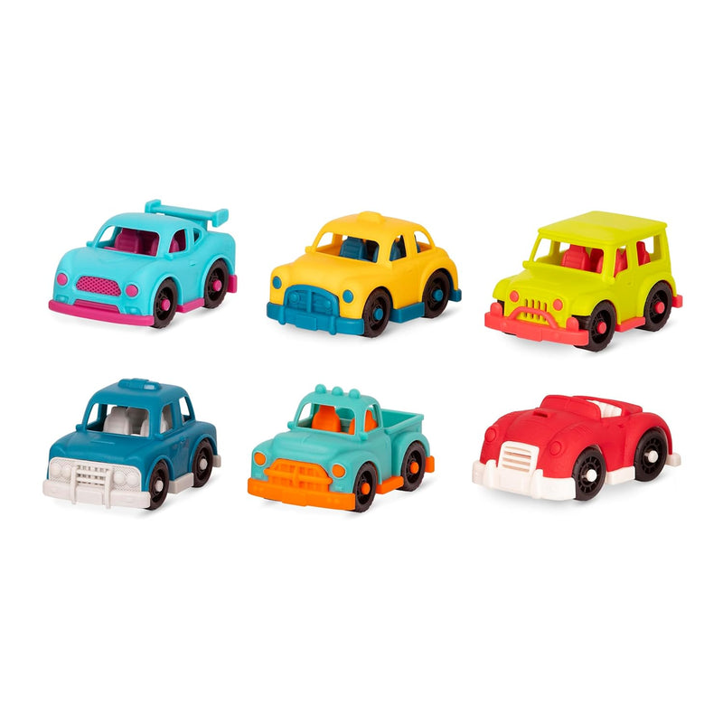Happy Cruisers Mini Vehicles Sports, Police, Pickup, Roadster, Taxi, 4X4 Cl