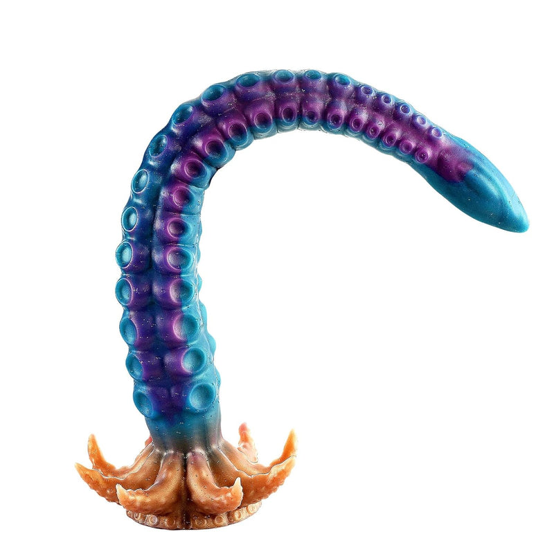 Tentacle Dildo Sex Toys, 17.3" Realistic Anal Plug With Strong Suction Cup, Large Anal Dildo For Deepest Sex, Soft Dildo Easy To Clean Big Dildo Adult Sex Toys & Games (L)