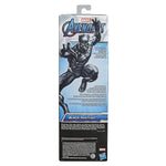 Avengers Marvel Titan Hero Series Black Panther Action Figure, 12-Inch Toy, Inspired by Marvel Universe, for Kids Ages 4 and Up