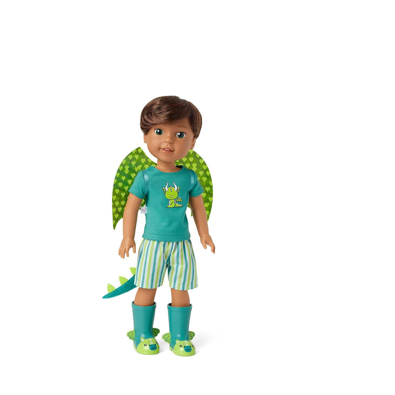 American Girl WellieWishers 14.5-inch Bryant Doll with T-shirt, Shorts, Dra