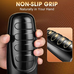 Anal Male Masturbator with 7.3-Inch Textured TPE Sleeve & Adjustable Suction