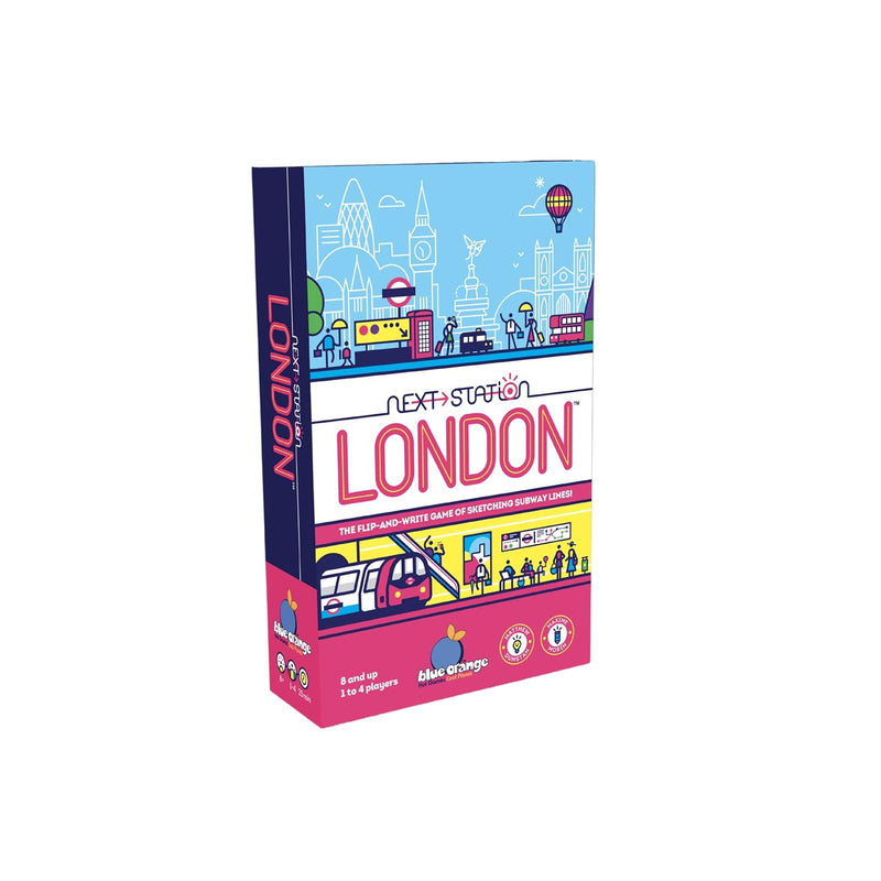 Blue Orange Games Next Station London Board Game - Family or Adult Strategy