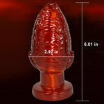 Super Big Butt Plug Anal Trainer,Thick Huge Anal Plug Sex Toys Anus Dilator Anal Butt Plugs Anal Stretcher With Suction Cup Large Anal Expander Anal Dildo For Beginner Advanced (M)