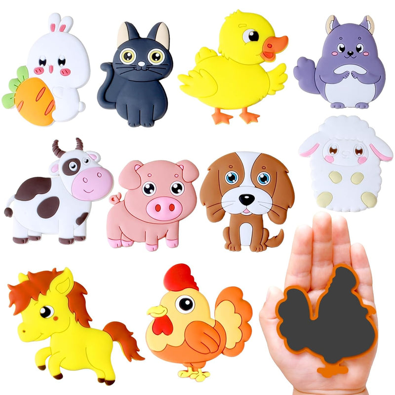 Refrigerator Magnets For Kids, Cute Farm Animals Fridge Magnet For Toddlers 1