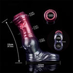 Knot Monster Penis Sleeve Silicone Cock Enlarger Sleeve With Penis Ring Adult Sex Toy, Realistic Penis Extender Enlarger Soft Penis Sheath Men Sex Tool (M)