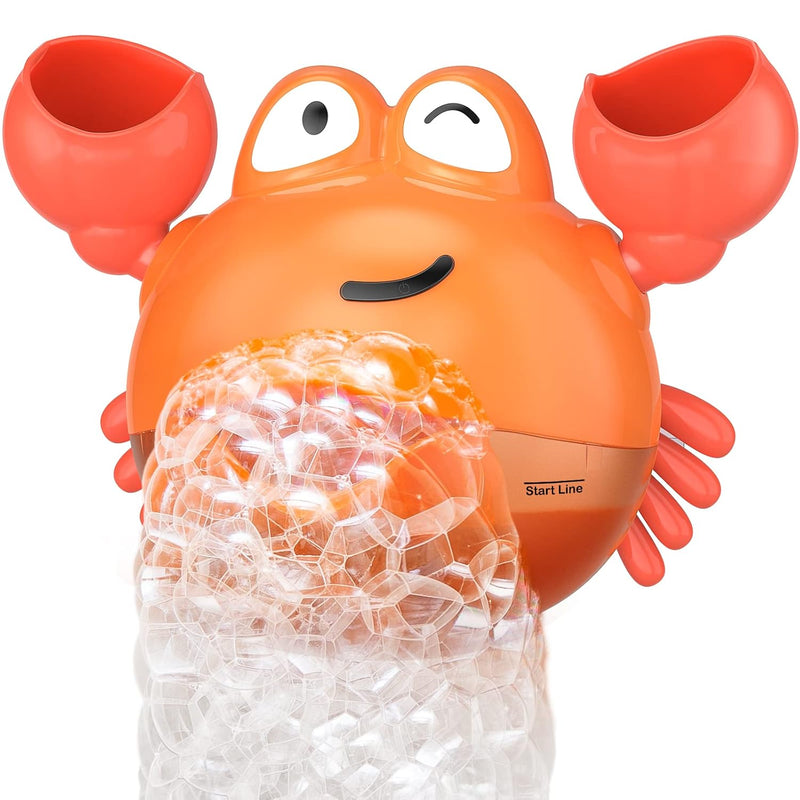 Bath Toy, Crab Bath Bubble Maker For Baby, Toddlers 1 3, Infants, Kids, Aut