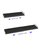 Expandable Closet Shelf Organizer, Adjustable Shelves, Extendable Storage Shelvi