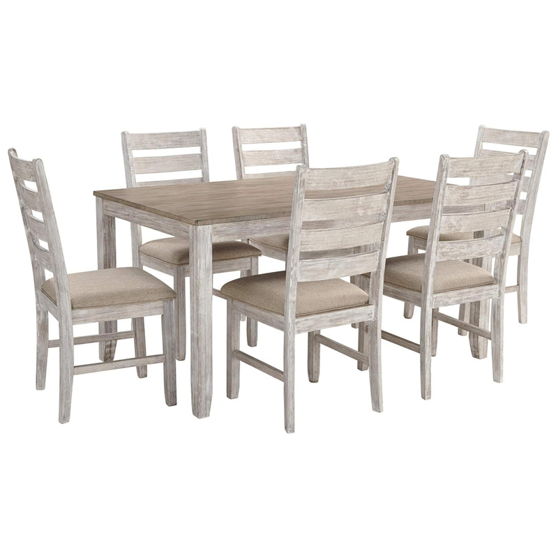 Signature Design By Ashley Skempton Cottage Dining Room Table Set With 6 Uphol