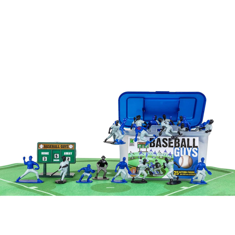 Kaskey Kids Baseball Guys Blue Vs Grey Inspires Kids Imaginations With Endl