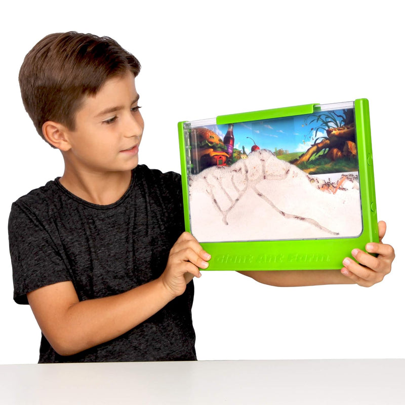 Uncle Milton Giant Ant Farm - Large Viewing Area - Care for Live Ants - Nat