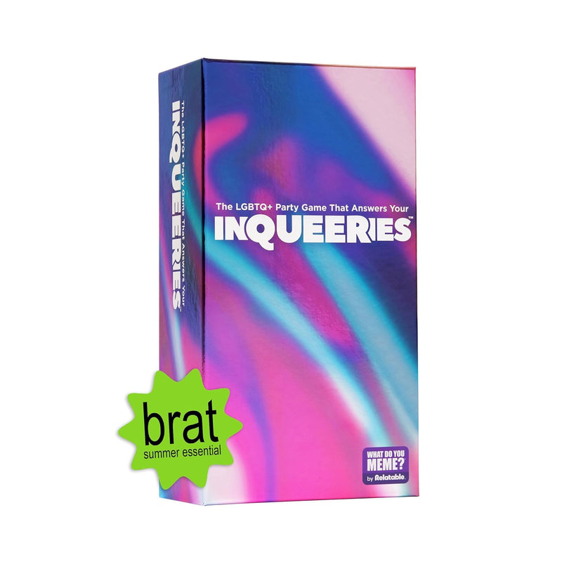 Inqueeries The Pride Party Game 450 Cards Plus Winner'S Crown, Pride Gifts,